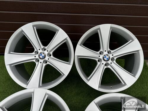 Ratlankis BMW 128 Style R20x10J 5X120 ET14 74.1mm Silver (Transportation defect)