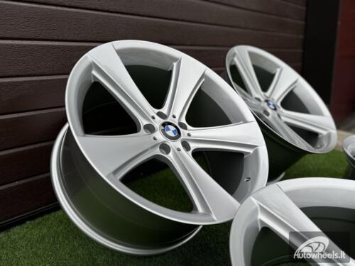 Ratlankis BMW 128 Style R20x10J 5X120 ET14 74.1mm Silver (Transportation defect)