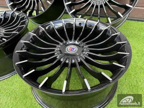 Ratlankis BMW ALPINA Style R20x8.5 10X112/120 ET 25 72.6mm Black Polished Black with Diamond cut spoke (Transportation defect)