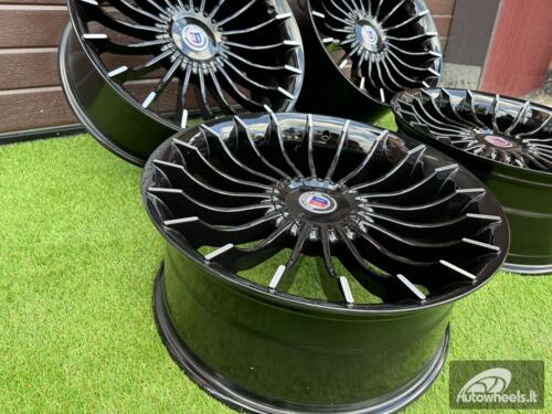 Ratlankis BMW ALPINA Style R20x9.5 10X112/120 ET 39 72.6mm Black with Diamond cut spoke (Transportation defect)