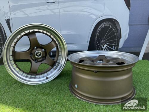 Ratlankis Work Meister SP1 Style R18X8.5J 5X114.3 ET30 73.1 Bronze with diamond cut lip  (With defect)