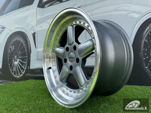 Ratlankis BMW AC Schnitzer Style R18X9.5 5X120 ET20 74.1 Grey with Diamond Cut Lip (With defect)