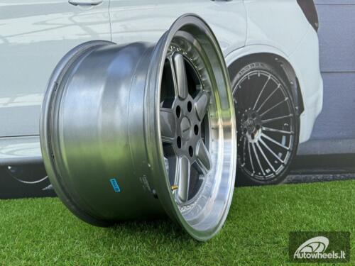 Ratlankis BMW AC Schnitzer Style R18X9.5 5X120 ET20 74.1 Grey with Diamond Cut Lip (With defect)