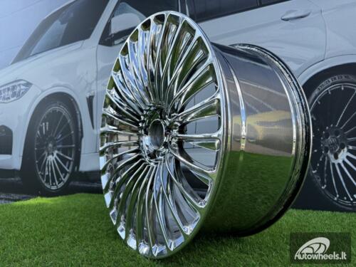 Ratlankis Mercedes-Benz Class Maybach Style R20X9.5J 5X112 ET43 66.6 Chrome (With defect)