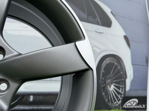 Ratlankis R17x7.5  5X112  ET  35  66.5  BK217  Grey Polished Half Matt (MGHM)  For AUD  (D4+P)