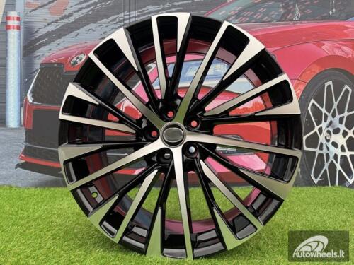 Ratlankis R21x8  5X114.3  ET  40  60.1  Y1118  Black Polished (MB)  For LEX  (P)  (New RX AL30 (Bolt 14x1.5 conus))