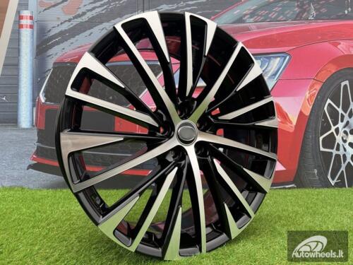 Ratlankis R21x8  5X114.3  ET  40  60.1  Y1118  Black Polished (MB)  For LEX  (P)  (New RX AL30 (Bolt 14x1.5 conus))