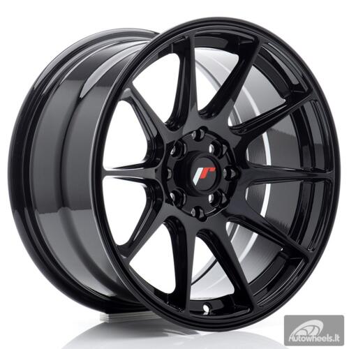 JR Wheels JR11 16x8 ET25 4x100/108 Gloss Black