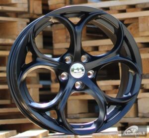 Ratlankis R18x8  5X110  ET  33  65.1  L1664  (1664188010S)  Black Half Matt (BLHM)  For ALFA  (Z5+P1)