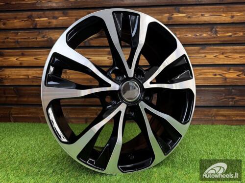 Ratlankis R16x6.5  5X114.3  ET  40  60.1  B5212  Black Polished (MB)  For TOYOT  (R)