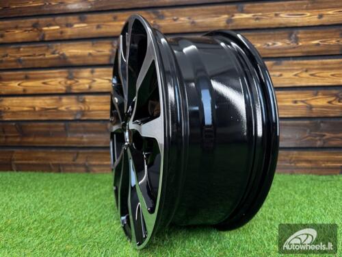 Ratlankis R16x6.5  5X114.3  ET  40  60.1  B5212  Black Polished (MB)  For TOYOT  (R)