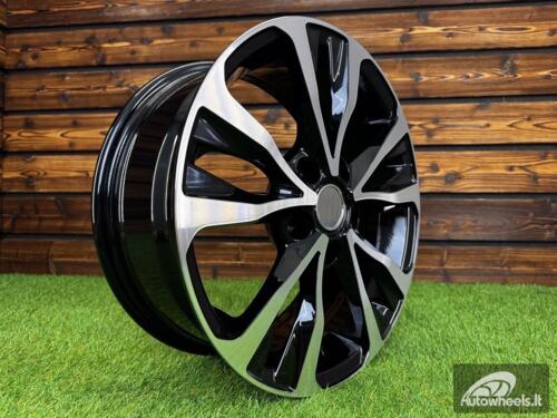 Ratlankis R16x6.5  5X114.3  ET  40  60.1  B5212  Black Polished (MB)  For TOYOT  (R+P)