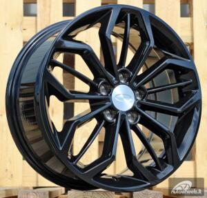 Ratlankis R16x6.5  5X108  ET  50  63.3  B5433  Black (BL)  For FORD  (P+D1)