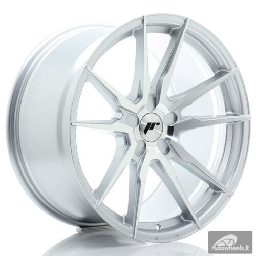 JR Wheels JR21 19x9 ET20-40 5H BLANK Silver Machined Face