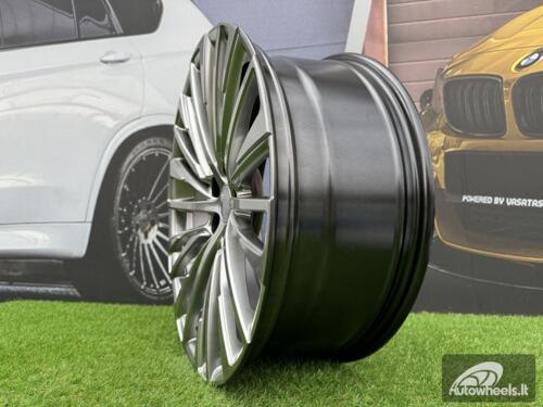 Ratlankis R21x8  5X114.3  ET  40  60.1  Y1118  Hyper Black (HB)  For LEX  (P2)  (New RX AL30 (Bolt 14x1.5 conus))