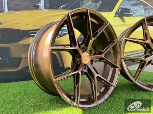 Ratlankis Forzza Gravity 10,5X21 5X112 ET40 66,56 Bronze Brushed + Bronze Clear Coat