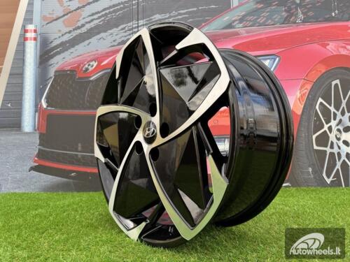 Ratlankis R19x8  5X114.3  ET  50  67.1  A5901  Black Polished (MB)  For HYUND  (P)  (IONIQ 5/6)