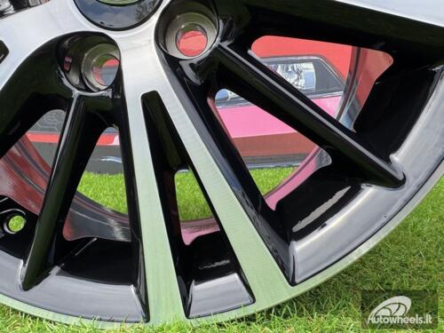 Ratlankis R15x6  5X100  ET  39  54.1  L1051  (IN0099)  Black Polished (MB)  For TOYOT  (Z6+P2)