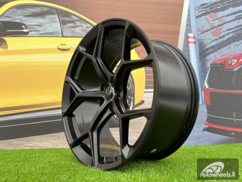 Ratlankis R20x9  5X112  ET  35  66.5  I5598  Black Half Matt (BLHM)  For AUD  (K7)