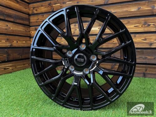 Ratlankis R17x8  5X127  ET  40  71.5  L2144  Black (BL)  For RACIN  (P1)