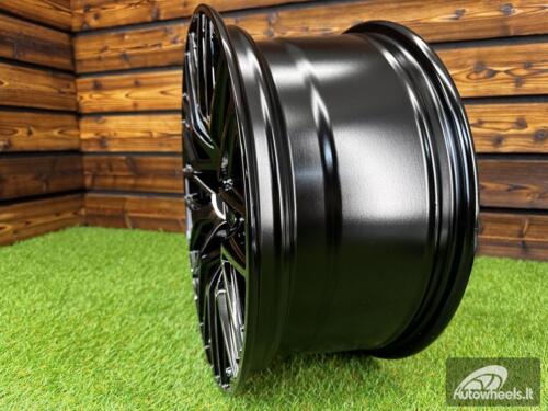 Ratlankis R17x8  5X127  ET  40  71.5  L2144  Black (BL)  For RACIN  (P1)