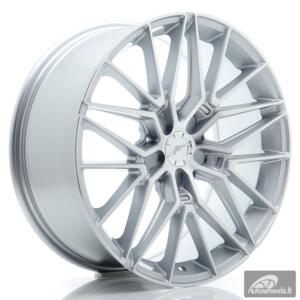 JR Wheels JR38 19x8 ET20-40 5H BLANK Silver Machined Face