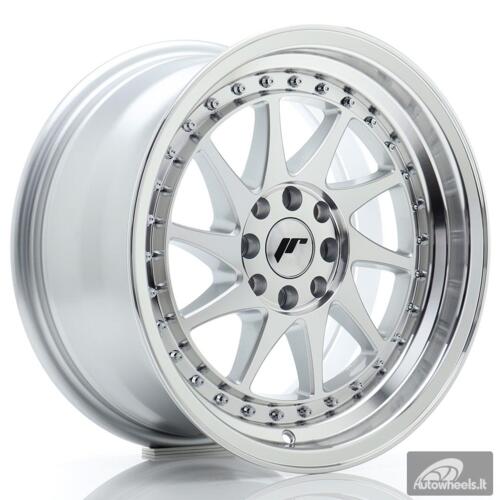 JR Wheels JR26 16x8 ET25 4x100/108 Silver Machined Face