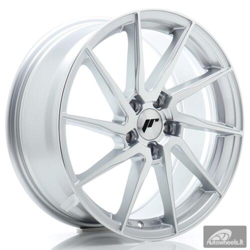 JR Wheels JR36 18x8 ET45 5x112 Silver Machined Face