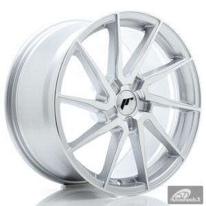 JR Wheels JR36 18x8 ET20-45 5H BLANK Silver Machined Face