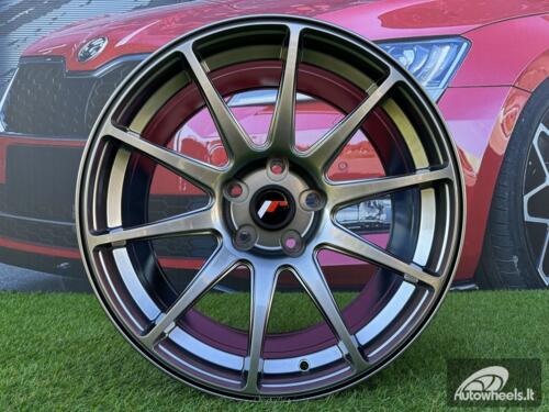 JR Wheels JR11 17x7 ET25 4x100/108 Hyper Black