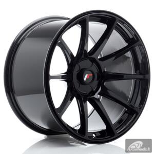 JR Wheels JR11 18x10,5 ET0-25 5H Blank Gloss Black