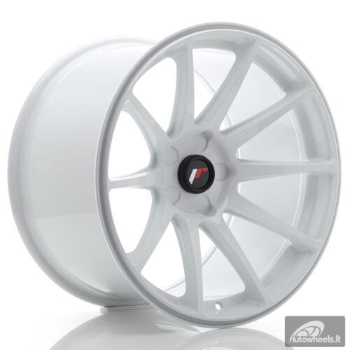 JR Wheels JR11 18x10,5 ET0-25 5H Blank White