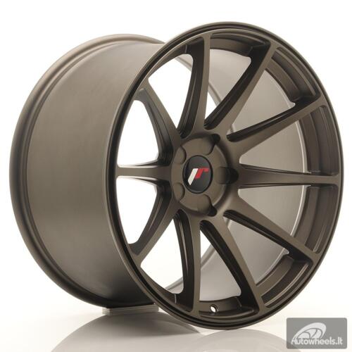 JR Wheels JR11 19x11 ET15-25 5H Blank Matt Bronze