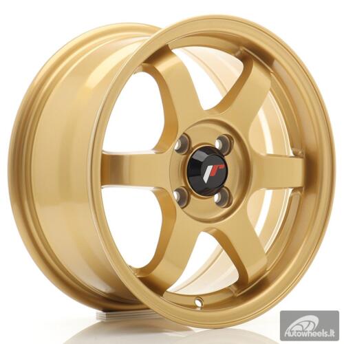 JR Wheels JR3 15x7 ET25 4x100 Gold