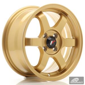 JR Wheels JR3 15x7 ET40 4x100 Gold