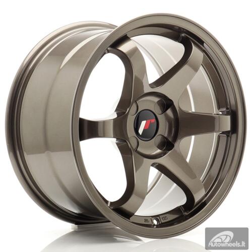 JR Wheels JR3 17x9 ET20-35 4H BLANK Bronze