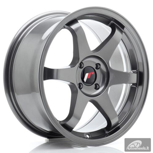 JR Wheels JR3 17x8 ET35 4x100 Gun Metal