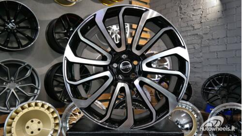 Ratlankis R22x9.5  5X120  ET  45  72.6  BY959  (IN7056)  Black Polished (MB)  For LAND  (K3)