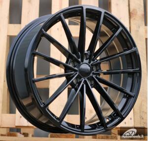 Ratlankis R19x8  5X112  ET  45  57.1  I0383  Satin Black (SB)  For VW  (K3)