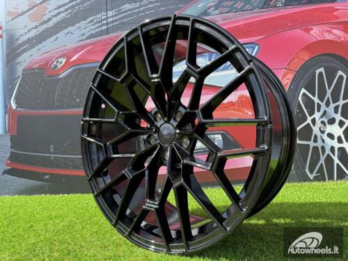Ratlankis R20x8.5  5X112  ET  26  66.6  I0384  Black (BL)  For BMW  (K3+Z5)  (Rear+Front)