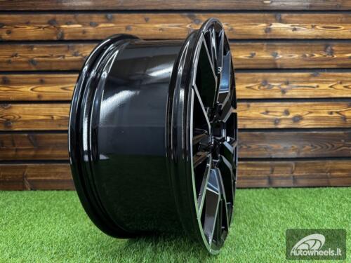 Ratlankis R19x8  5X120  ET  35  72.6  I0405  Black Polished (MB)  For BMW  (K3)  (Rear+Front)