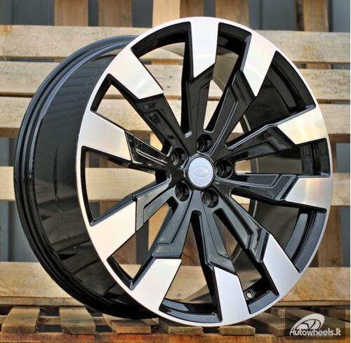 Ratlankis R22x10  5X120  ET  40  72.6  I1131  Black Polished (MB)  For LAND  (K3)