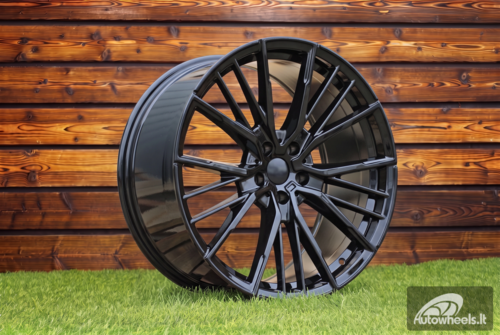 Ratlankis R20x9.5  5X112  ET  37  66.6  I5498  Black (BL)  For BMW  (K7+P1)  (Rear+Front)