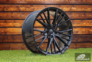 Ratlankis R20x9.5  5X112  ET  37  66.6  I5498  Black (BL)  For BMW  (K7+P1)  (Rear+Front)