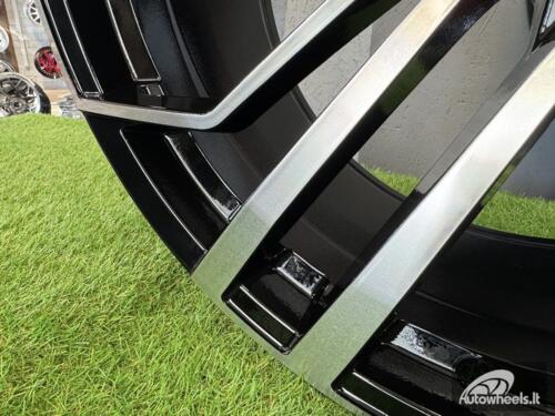 Ratlankis R22x10  5X112  ET  20  66.5  B1618  (FBX158)  Black Polished (MB)  For AUD  (K3)  (HYBRID FORGED)