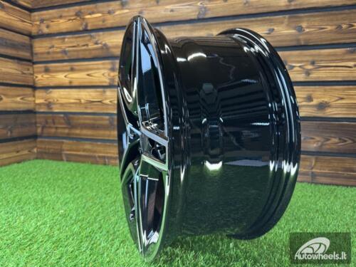 Ratlankis R18x8  5X112  ET  40  66.6  FBX142  Black Polished (MB)  For MER  (K8+Z7+Z6)  (HYBRID FORGED)