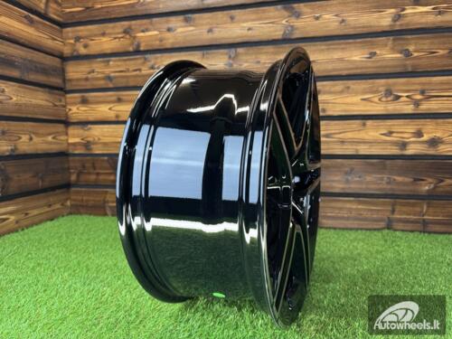 Ratlankis R18x8  5X112  ET  40  66.6  FBX142  Black Polished (MB)  For MER  (K8+Z7+Z6)  (HYBRID FORGED)