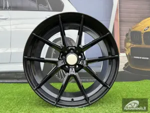 Ratlankis R20x8.5  5X112  ET  26  66.6  HE761  (IN5342)  Black (BL)  For BMW  (K3)  (Rear+Front)