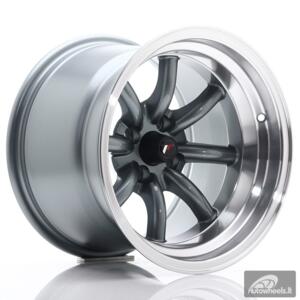JR Wheels JR19 15x10,5 ET-32 4x100 Gun Metal