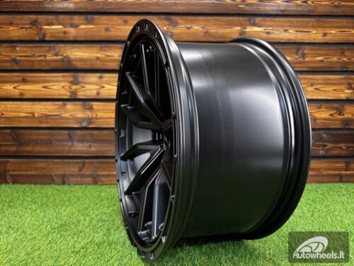 Ratlankis R17x9  5X139.7  ET  M6  78.1  B1037  Black Half Matt (BLHM)  For 4X4  (K4)